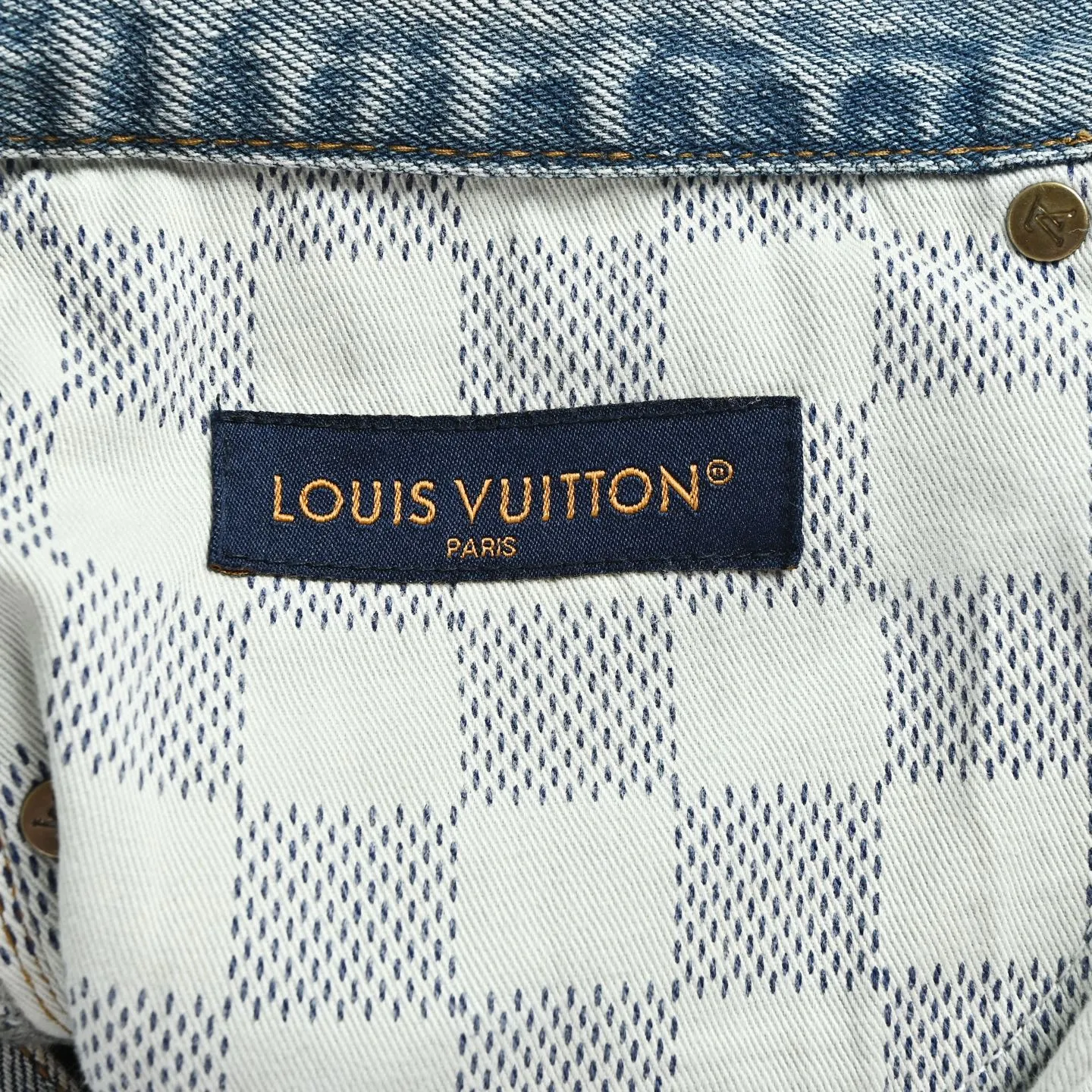 Louis Vuitton/Louis Vuitton hardware leather skateboard jeans